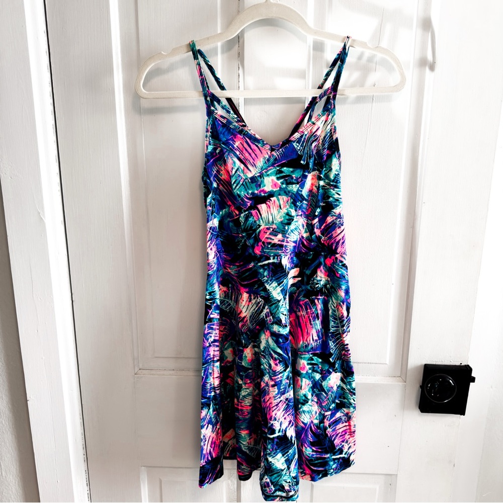 PINK Victoria’s Secret floral colorful dress